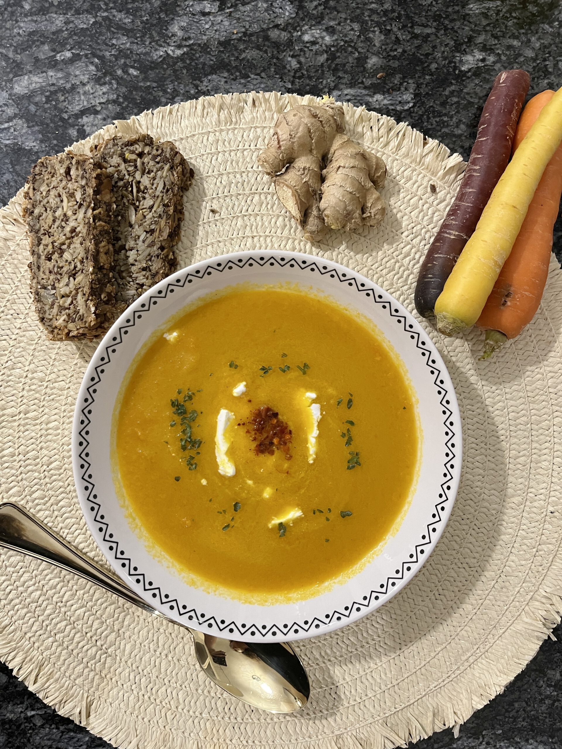 Karotten-Ingwer Suppe – Cinzi De Santis