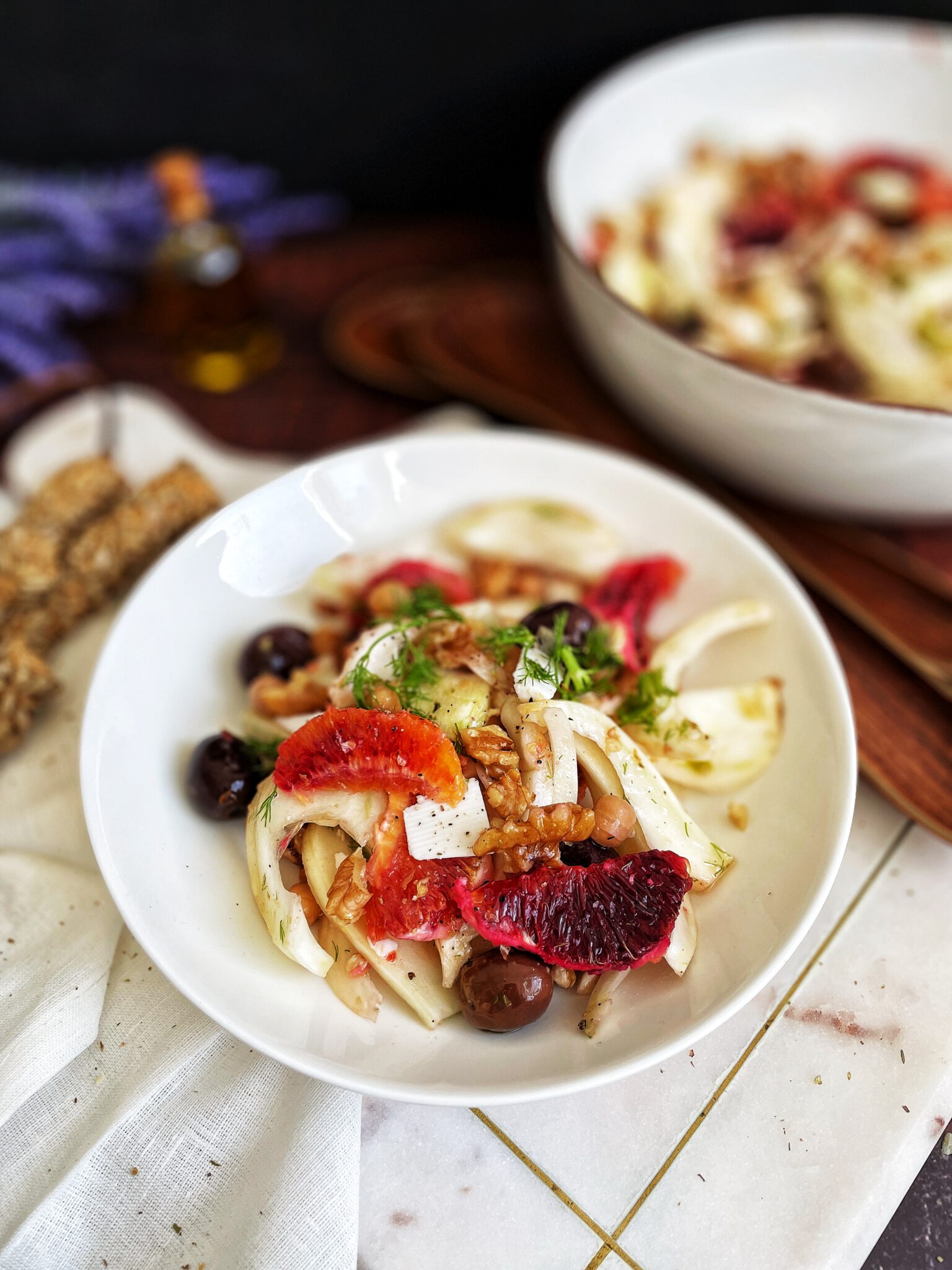 Fenchelsalat mit Blutorangen – Cinzi De Santis