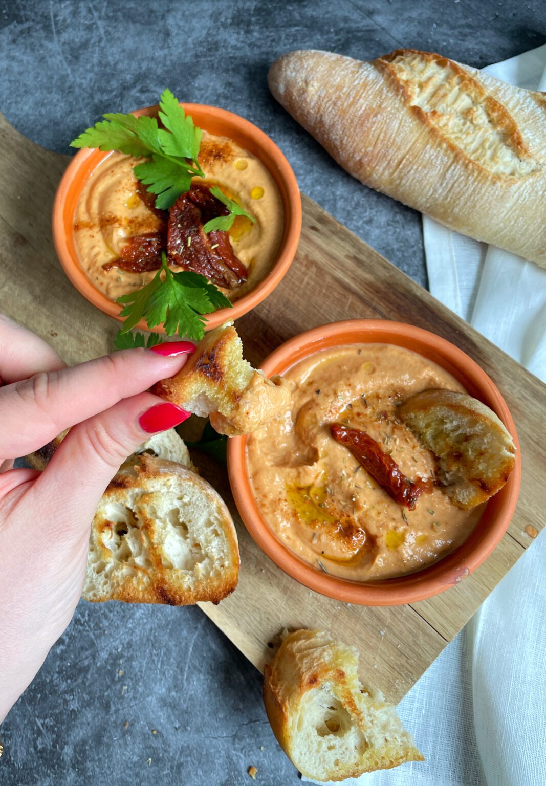 Tomaten Hummus – Cinzi De Santis
